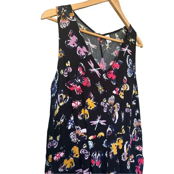 Old Navy Butterfly Romper/Jumpsuit/Pantsuit, Elastic Waistband & Pockets! Large - Picture 4 of 9